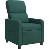  Fotelja s nagibom Tamnozelena Tkanina | shoptok.hr