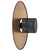  Duolla - Zidna svetiljka TOKYO RATTAN 1xE27/15W/230V prečnik 50 cm zlatna/crna | Eponuda.com