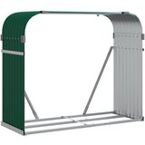  Držač za cjepanice zeleni 120 x 45 x 100 cm pocinčani čelik | shoptok.hr