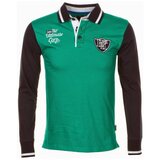 Harry Kayn Polo majice dolgi rokavi Polo manches longues garçon ECREOR Zelena Cene