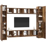  Set TV komoda Zidne 10 pcs Staro drvo 30,5 x 30 x 90 cm | Eponuda.ba