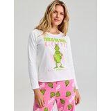Sinsay Dvodijelna pamučna pidžama Grinch | shoptok.hr