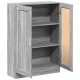 Ormarić za knjige siva boja hrasta 82,5 x 30,5 x 115 cm drveni | shoptok.hr
