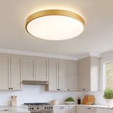  Brilagi - LED prigušiva svetiljka GLASS POOL DOUBLE LED/80W/230V 60 cm zlatna + daljinski upravljač | Eponuda.com