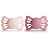 FRIGG® simetrična duda lucky silicone blush & cedar | Shoptok.si
