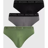 Michael Kors Moške spodnjice 3-pack moški, črna barva