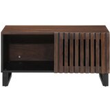Furnova Klubska mizica rjava 80x51x40 cm trden mangov les, (21913218) | Shoptok.si