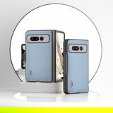 INORCO ABEEL Za Google Pixel Fold Litchi Texture Telefonska torbica iz govejega usnja, prevlečena z PC zložljivim ovitkom za telefon, (22036804) | Shoptok.si