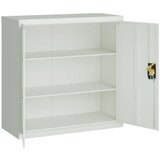  Uredski ormar s 2 vrata sivi 90 cm čelični | shoptok.hr