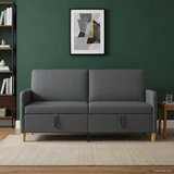 SOFA s pohranom Tamnosiva 172 x 78 x 87 cm Poliester | shoptok.hr