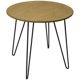  Pomoćni stolić (Ø x V: 40 x 40 cm, Srednje debela ploča od drvenih vlakana (MDF)) | shoptok.hr
