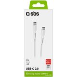 Sbs USB-C auf USB-C Kabel 2m weiss | Shoptok.si