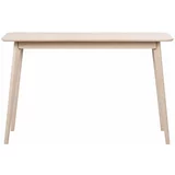 Rowico Konzolni stol u dekoru hrasta u prirodnoj boji 120x40 cm Yumi -