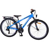 Volare Cross dječji bicikl 24" plavi s dvije ručne kočnice, 18 brzina | shoptok.hr