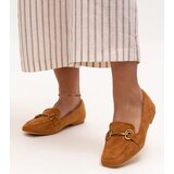 Gemre Brown Zamari Loafers with Buckle | Shoptok.si