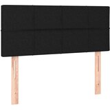 Maison Chic led posteljno vzglavje - vzglavna omarica - nočna omarica črno 80x5x78/88 cm blago, (21710680) | Shoptok.si
