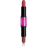 NYX Professional Makeup Wonder Stick Cream Blush dvostrani korektor nijansa 03 Coral N Deep Peach 2x4 g Cijene
