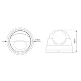 Avtech Komplet kamera 1x NVR AVH2109AX i 4x 5MPX IP Dome kamera DGM5406ASE + 4x UTP kabel 1x RJ45 - 1x RJ45 Cat5e 15m! | shoptok.hr