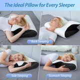 HOMCA 2-v-1 Ergonomski Ortopedski Vzglavnik iz Spominske Pene | Shoptok.si