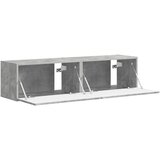 TV zidni ormar 2 pcs Beton 60 x 31 x 29,5 cm Konstruirano drvo | shoptok.hr