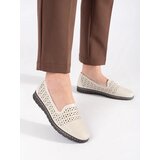 GOODIN Openwork shoes beige | Shoptok.si