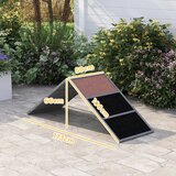  Rampa za pseće sportove oprema za pseće sportove A-okvir protuklizna površina 173 x 59 x 66 cm siva | shoptok.hr