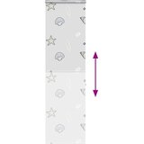Rolo zavjesa za tuš s kazetom 80x240 cm širina tkanine 76 cm | shoptok.hr
