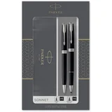 poklon SET Sonet Black Mat CT - Hemijska olovka + Roler