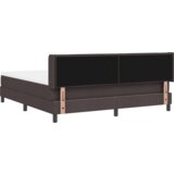  Postelja boxspring z vzmetnico Temno rjava 180 x 200 cm, (5000127301) Slike