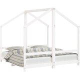  Okvir za dječji krevet bijeli 2x(80x160) cm od masivne borovine | Eponuda.ba