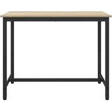  Stol Sonoma hrast 100 x 50 x 76,5 cm Inženjerska drva i čelik | Eponuda.com