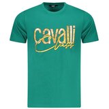 Cavalli Class Muška Majica Kratkih Rukava Zelena | shoptok.hr