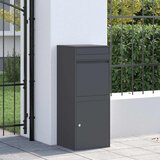  Sandučić za pakete s pohranom Antracit 47,5 x 38 x 59 cm Čelik | Eponuda.com