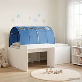  Krevet s tunelom 4 pcs Artisian hrast i plava Konstruirano drvo | shoptok.hr