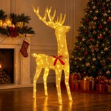  3D Božićni irvas LOVIISA 140 LED lampica Topla bijela | shoptok.hr