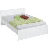 CARRYHOME POSTELJA 140 cm x 200 cm , leseni material bela | Shoptok.si