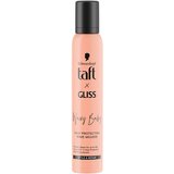 Taft x Gliss pena za volumen in obliko pričeske, ki ščiti med toplotnim oblikovanjem za valovite in kodraste lase 200 ml Cene