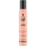 x Gliss pjena za volumen i oblik kose za zaštitu od toplinskog oblikovanja za valovitu i kovrčavu kosu 200 ml