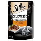 vlažna hrana za mačke, fine flakes ćuretina, 85g