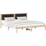  Konstrukcija postelje z vzglavjem Črna 160 x 200 cm blago, (5000084048) | Shoptok.si