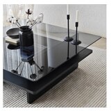 Hanah home sto za dnevnu sobu saga square black fume