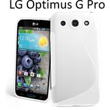  Gumijasti / gel etui S-Line za LG Optimus G Pro - beli Cene
