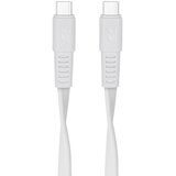 Riva Case kabel PS6005 WT12 USB-C – USB-C, 1,2m, 12/96, bijeli | shoptok.hr