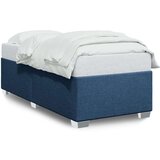  Okvir za krevet plavi 100x200 cm od tkanine | shoptok.hr