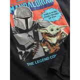 Reserved - Predimenzionirana majica dugih rukava The Mandalorian - crno | shoptok.hr