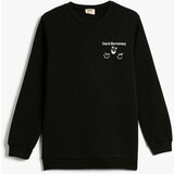 Koton Boy's Black Sweatshirt Cene