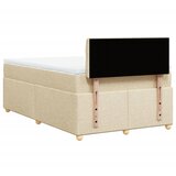  Krevet box spring s madracem krem 120 x 190 cm od tkanine | shoptok.hr