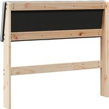  Tapecirani uzglavlje Svijetlo siva 90 cm Čvrsto borovo drvo | shoptok.hr