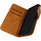 forcell Ovitek Folio za iPhone SE 2022 / 2020 / 8 / 7 Suede Effect rjav, (20516798) Cene