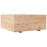 vidaXL vrtno cvetlično korito 110x110x49,5 cm trdna borovina, (21204411) Cene